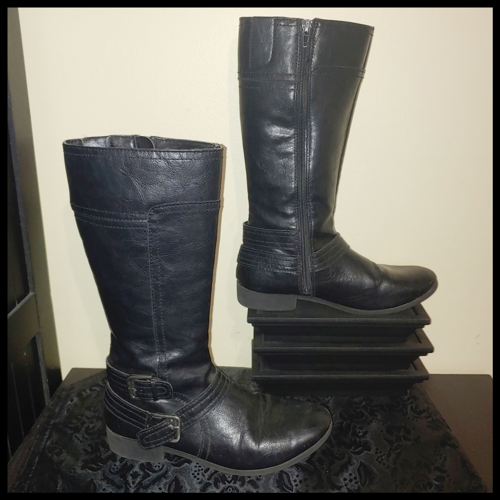 Black Nine West Boots